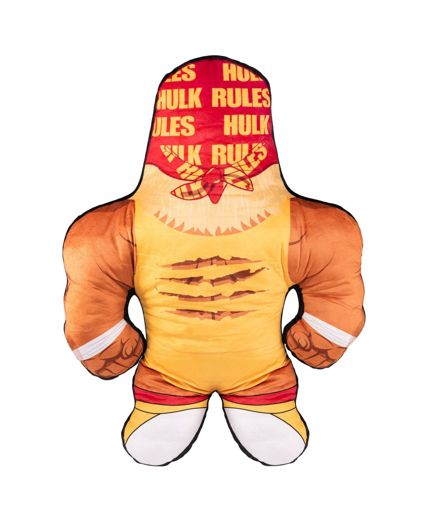Детские фигурки Bleacher Creatures WWE Hulk Hogan 24" Bleacher Buddy - Soft Plush Toy — фото 6