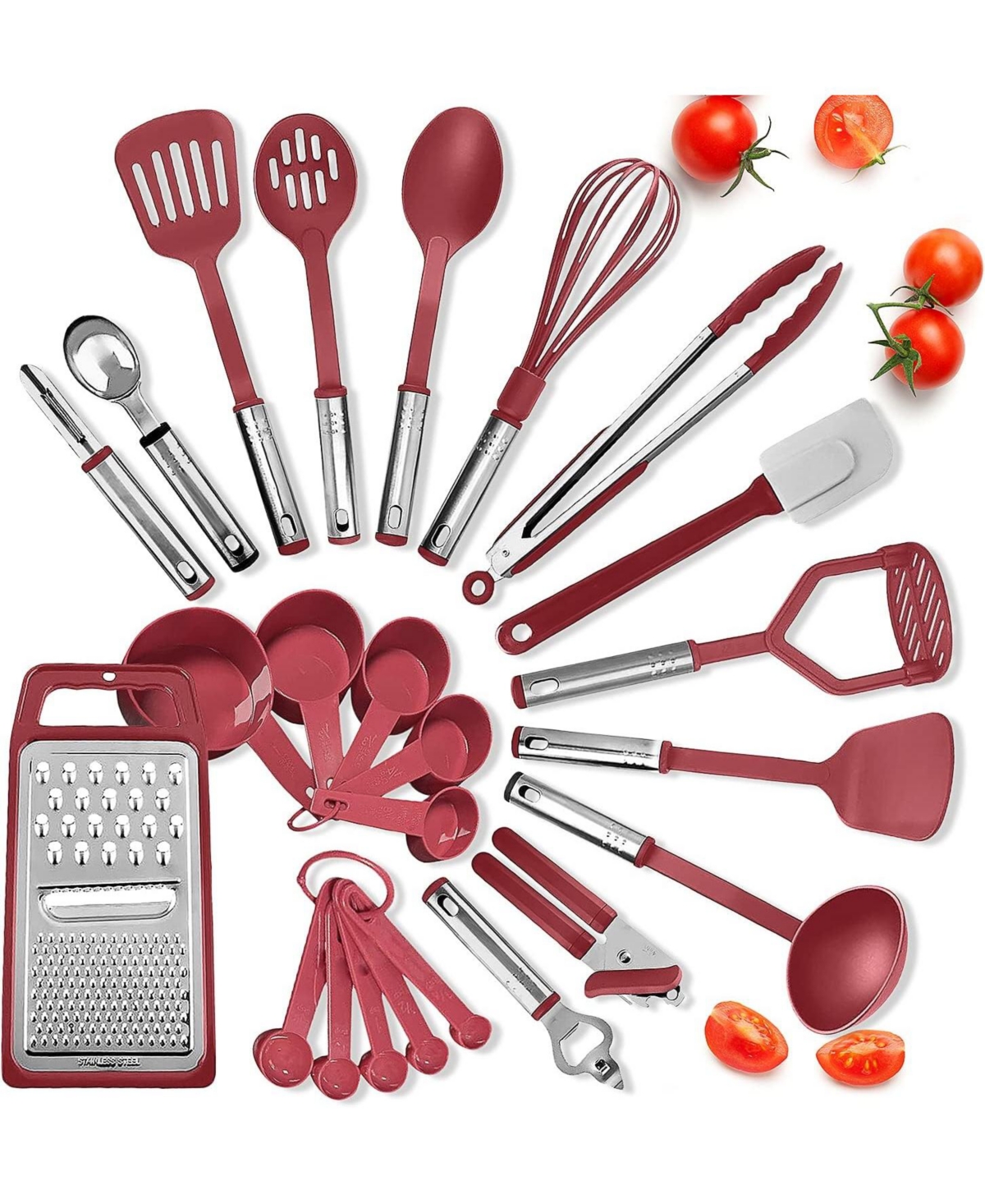 JoyTable 39 Piece Premium Nonstick Carbon Steel Complete Bakeware & Utensil Set