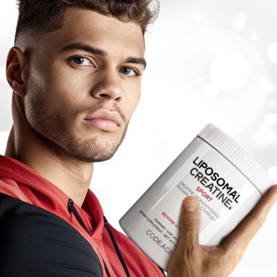 Liposomal Creatine Powder Supplement, 5000mg Creatine Monohydrate Pre Workout & Post Workouts, Pure Creatine Powder, for Sports - 90 Servings