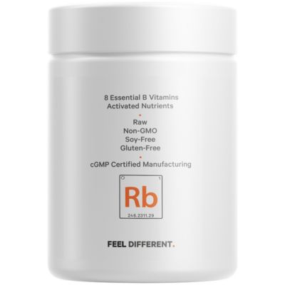 Raw Vitamin B-Complex Supplement - Essential B Vitamins with Probiotics, Digestive Enzymes, Fruits & Vegetables Methylfolate - Biotin, 60 Capsules