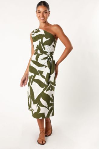 Petal and Pup Women's Zara One Shoulder Midi Dress - Macy's
