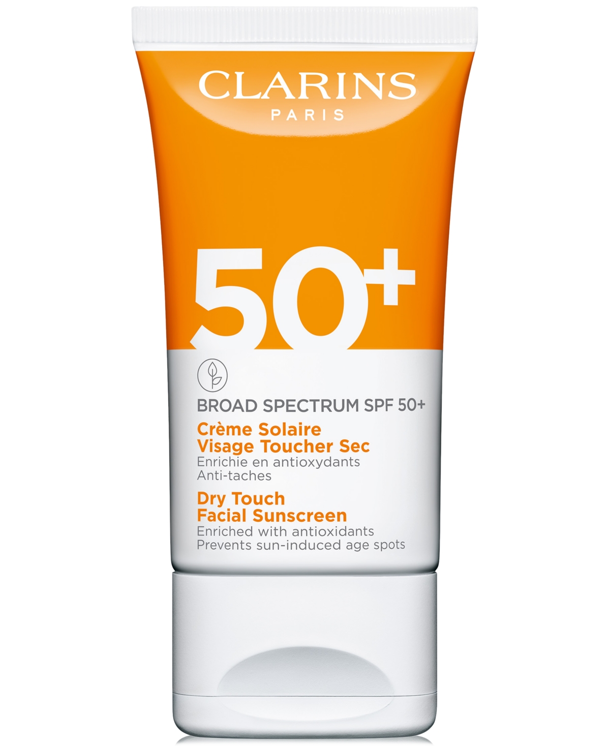 Clarins Dry Touch Facial Sunscreen Broad Spectrum Spf 50+, 1.7 Oz. In No Color