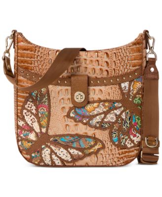 Brahmin - Leia HoneyBrown Gala Crossbody