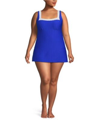 Lands end plus size swim dress on sale