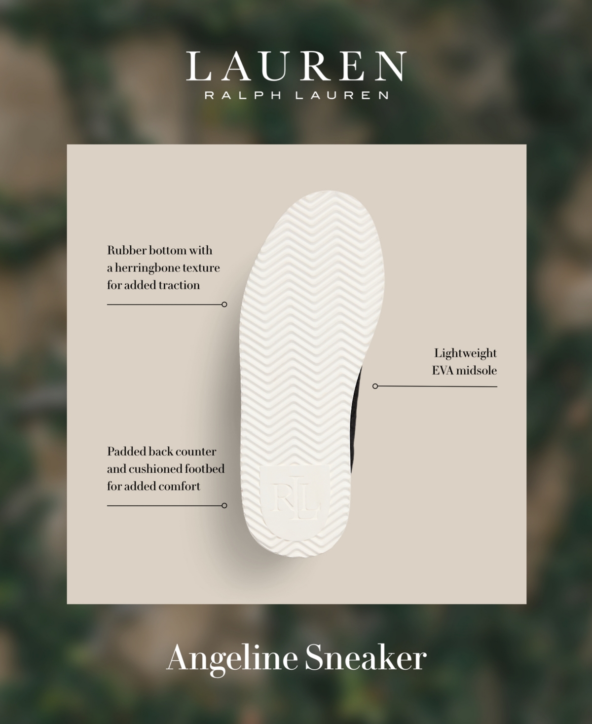 Lauren Ralph Lauren Women's Angeline Iv Lace-Up Platform Sneakers
