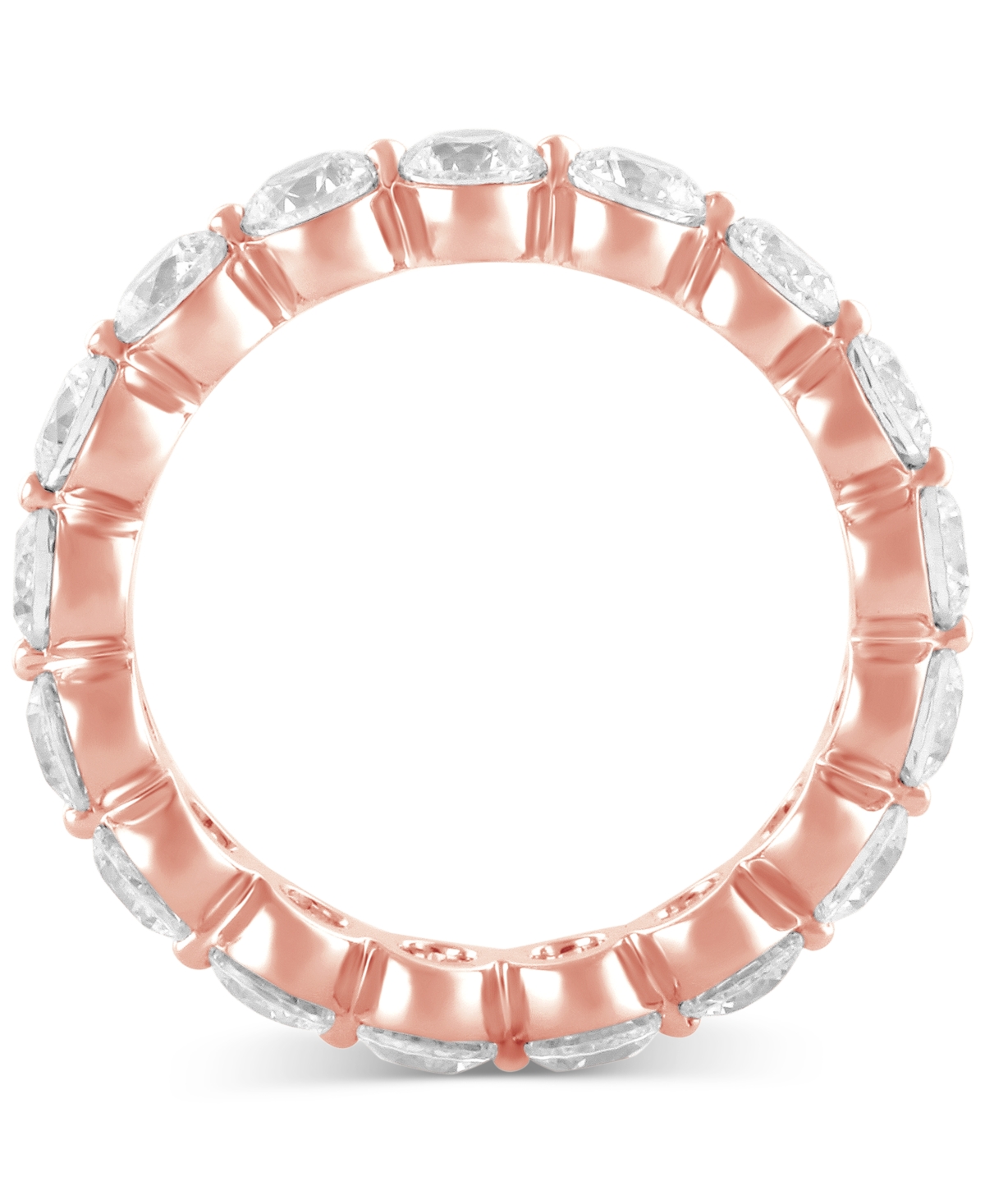 Badgley Mischka Certified Lab Grown Diamond Eternity Band (3 ct. t.w.) in 14k Gold