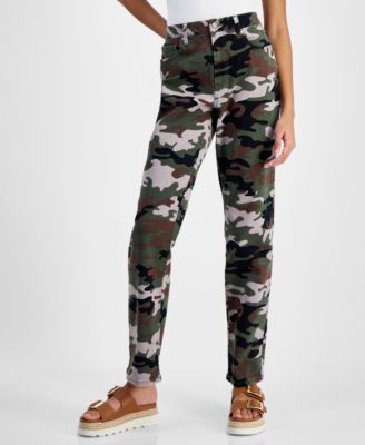 Tinseltown - Juniors' Relaxed Ripped Straight-Leg Jeans