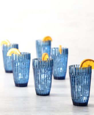 Archie Iced Beverage Glasses, Set of 6
