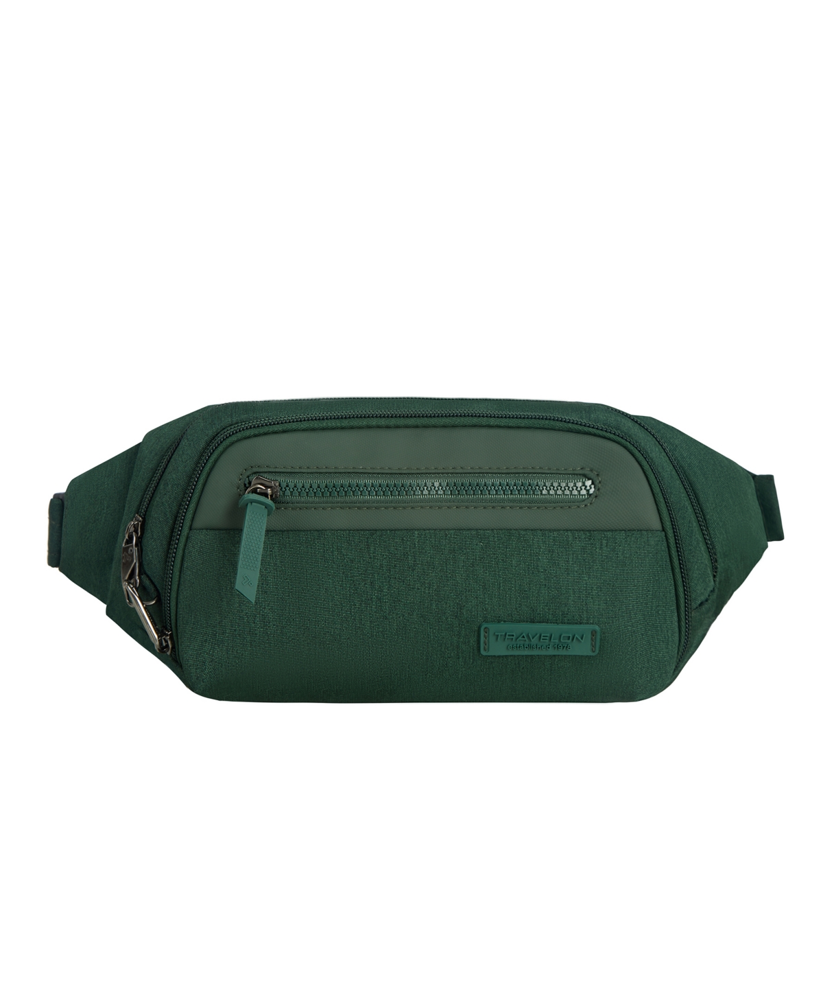 Shop Travelon Anti-theft Metro Waist Pack In Forest Heather