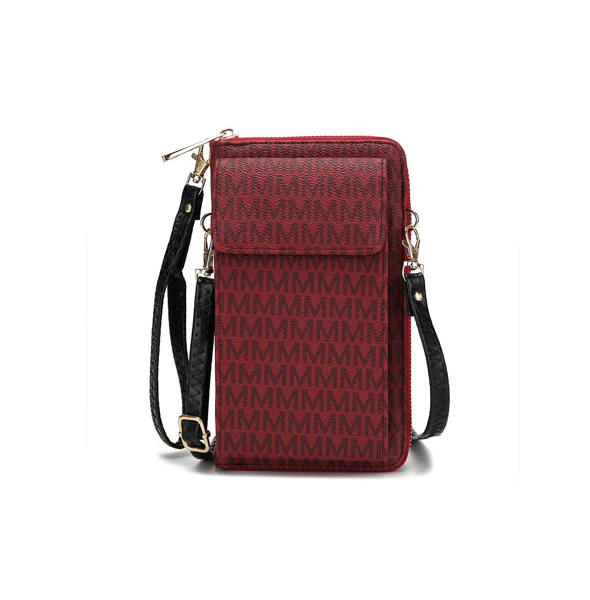 Mala Phone Wallet Crossbody Bag Purse by Mia K. - White