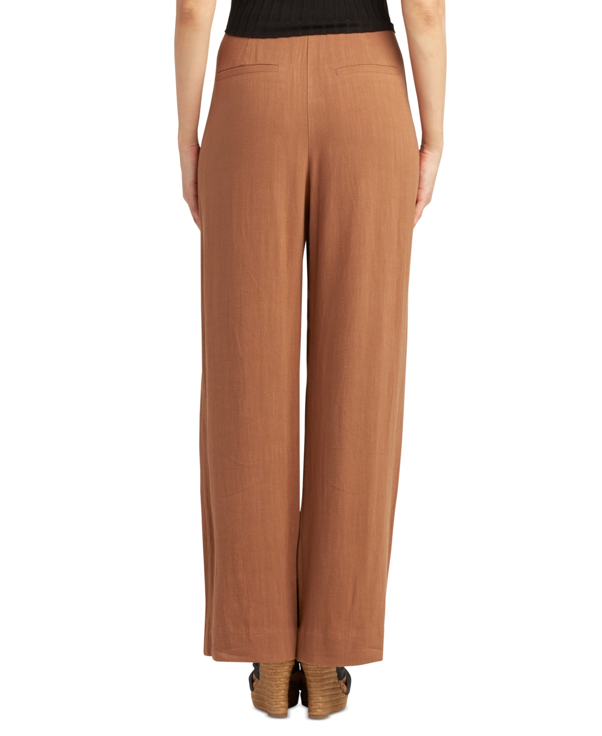 Bcx Juniors' High-Rise Wide-Leg Pants
