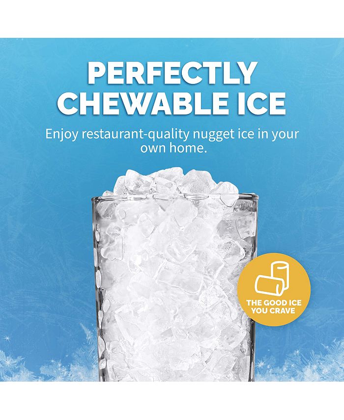 Newair 44lb. Nugget Countertop Ice Maker with SelfCleaning Function