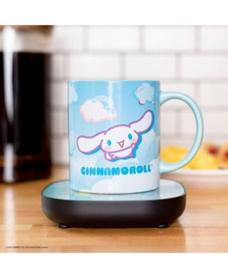 Cinnamoroll Coffee Mug with Electric Mug Warmer – Keeps Your Favorite Beverage Warm - Auto Shut On/Off