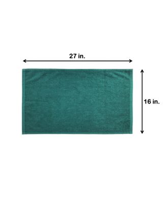 Bleach-Safe Cotton Salon Towels (12 Pack), Jr. Size 16x27 in., Solid Color, Absorbent Hair Drying Towel, Perfect for Salon and Spa