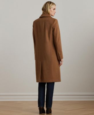Women's Wool-Blend Walker Coat