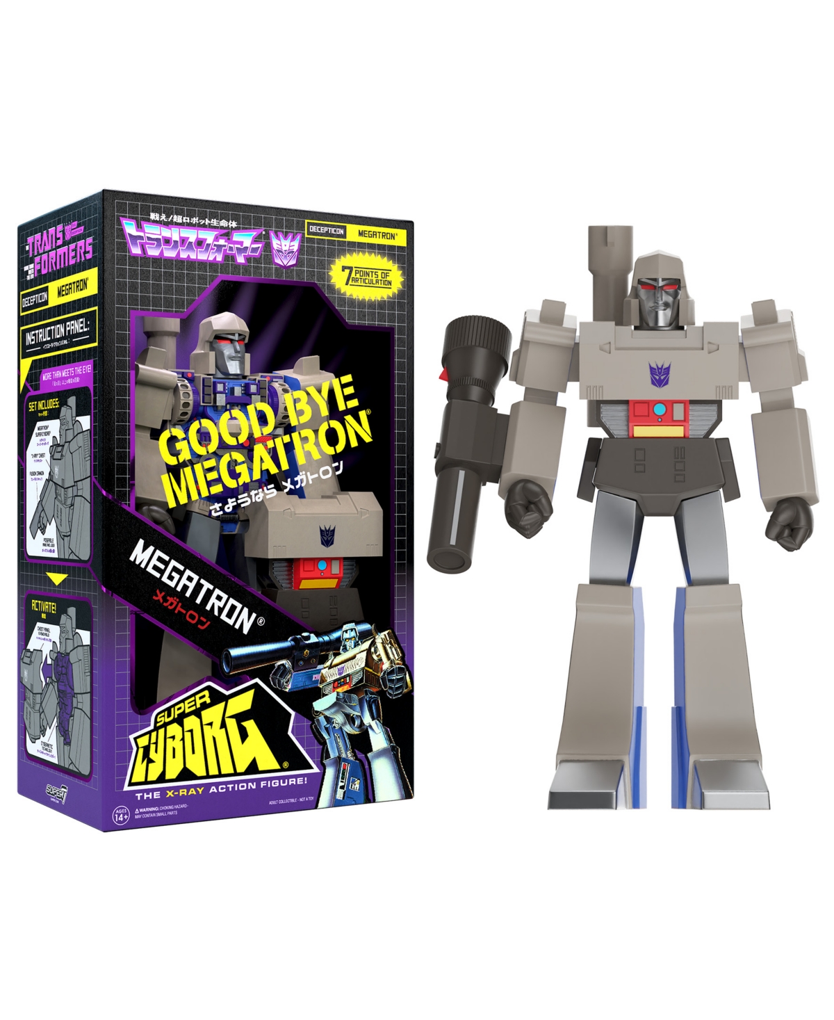 Shop Super 7 Transformers Super Cyborg In No Color