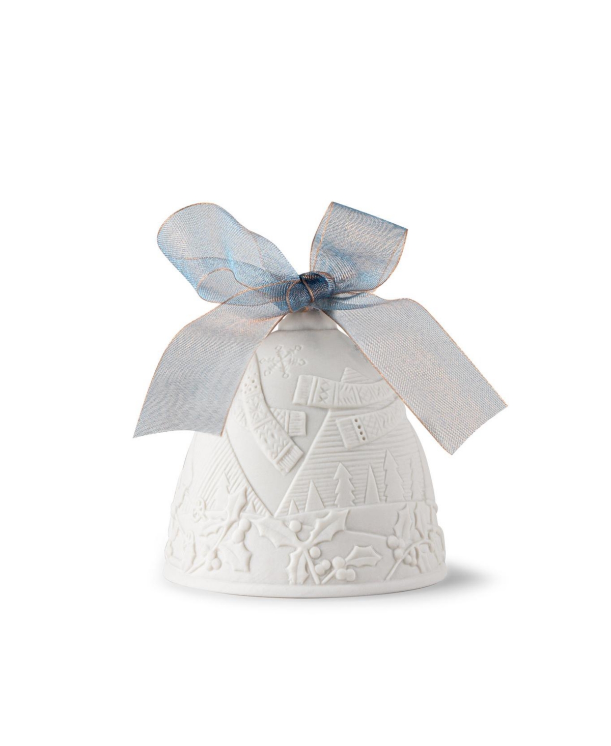 Lladrò 2024 Christmas Bell Blue In Multi