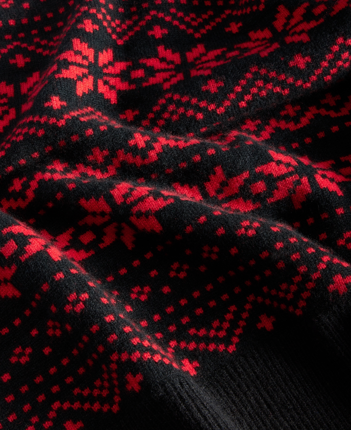 Charter Club Women's 100% Cashmere Fair Isle Mock Neck Sweater, Created for Macy's