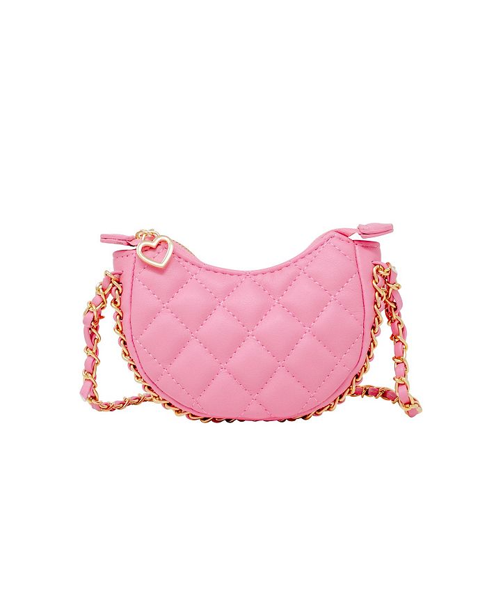 Zomi Gems Tiny Classic Quilted Mini Purse, Hot Pink main image 0