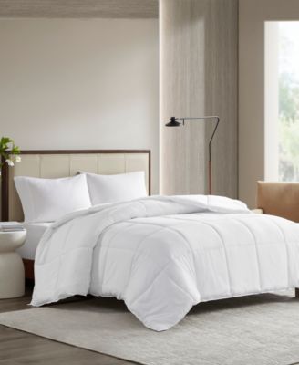Winfield Cotton Percale Luxury Down Alternative Comforter, Full/Queen