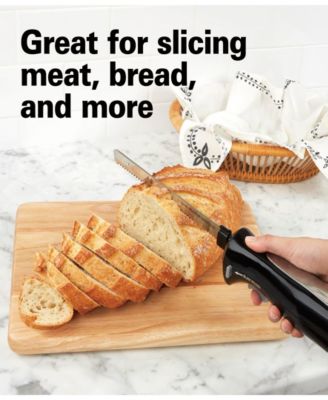 Electric Knife Set with Fork & Case - 74277G