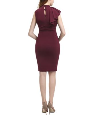 Maternity Ruffle Sheath Dress
