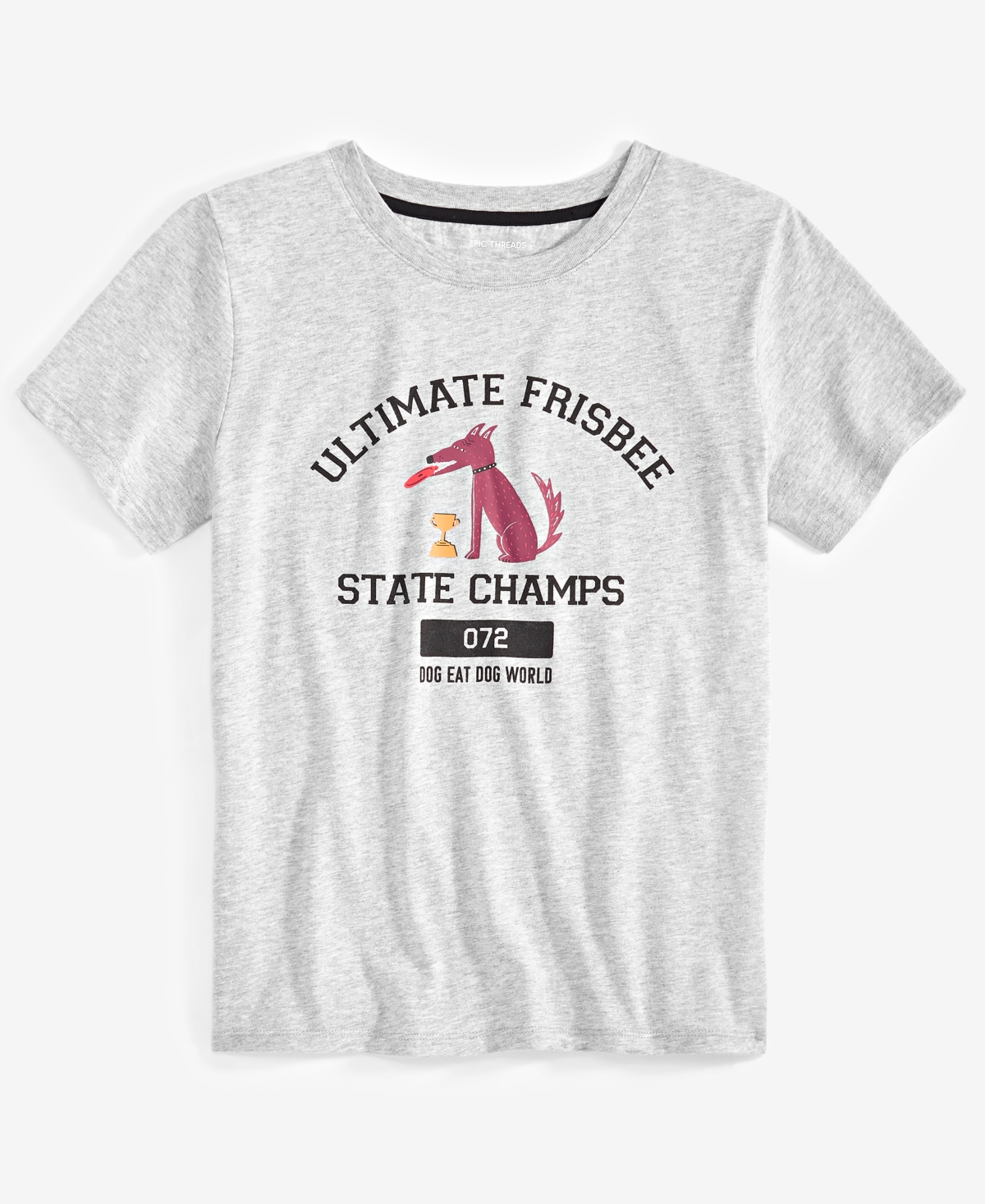 Epic Threads Little and Big Boys Ultimate Frisbee Champs Graphic T-Shirt, Created for Macy's