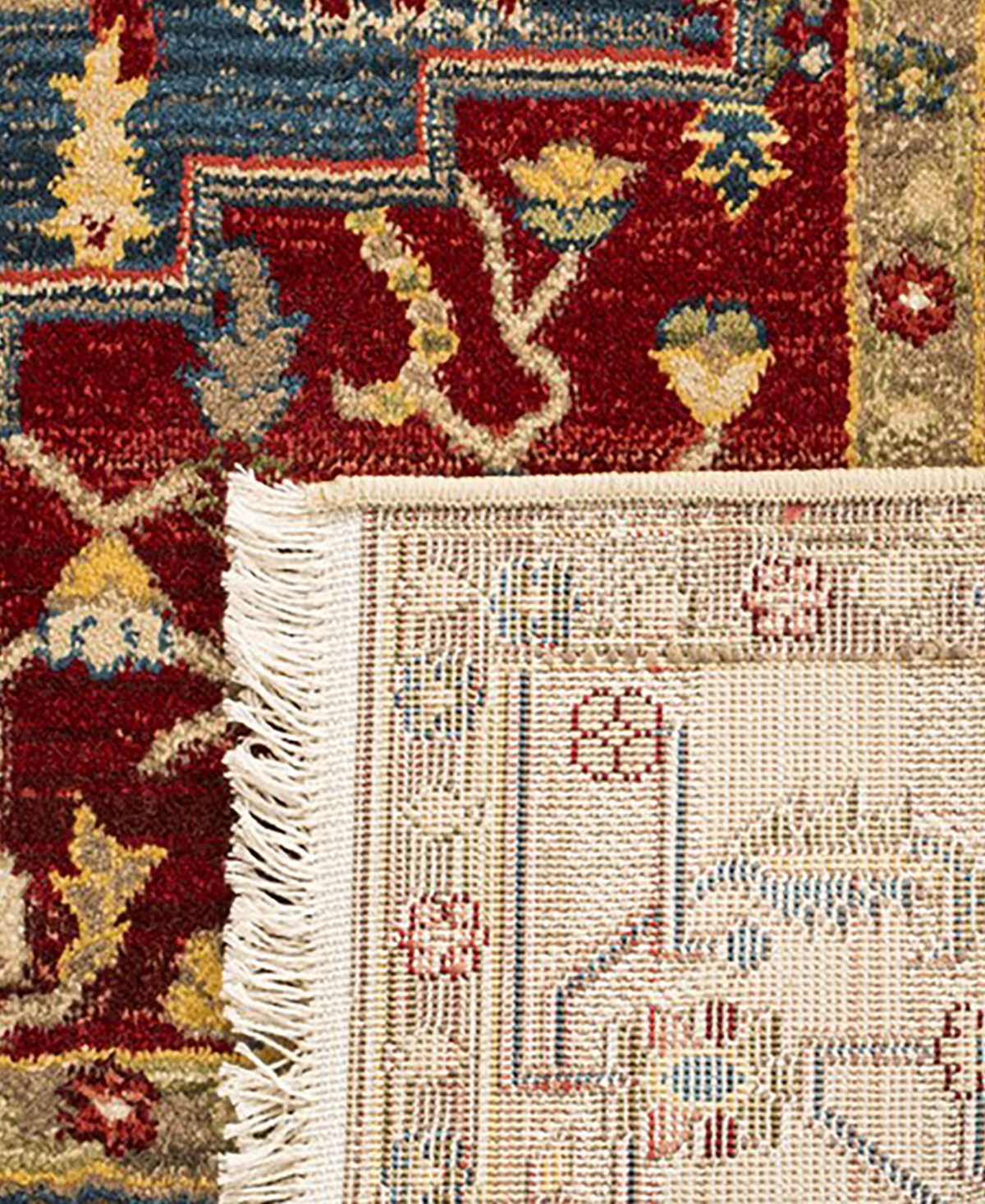 Safavieh Kashan KSN306 Sisal Weave Area Rug -blue