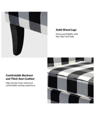 Herrera Classic Upholstered Armchair with Nail Head Trim