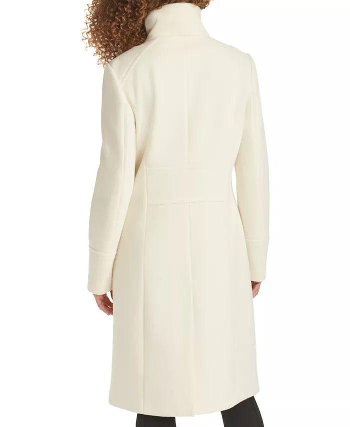 Women's Zip-Front Boucl&eacute; Coat - thumbnail 7