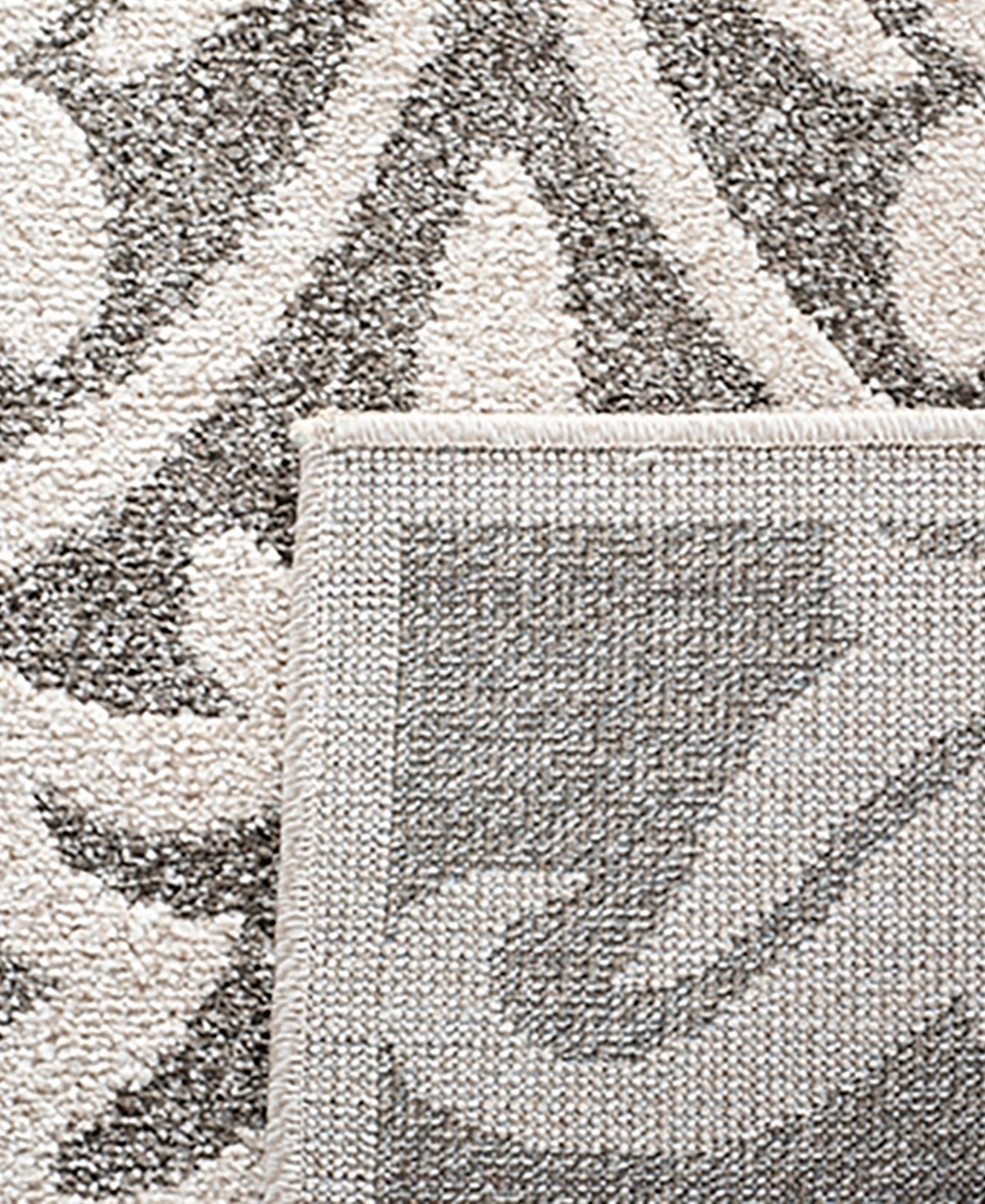 Safavieh Amherst AMT424and Beige Area Rug - Dark Gray