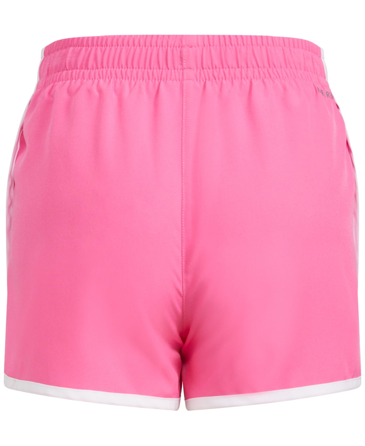Shop Adidas Originals Big Girls Elastic-waistband Retro Woven Shorts In Pulse Magenta