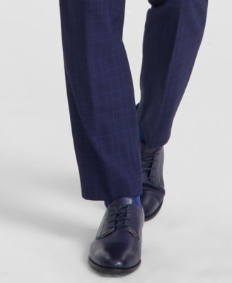 Men's Modern-Fit Wool Suit Pants - CLOSE OUT!