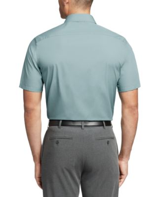 Poplin Solid Short-Sleeve Dress Shirt