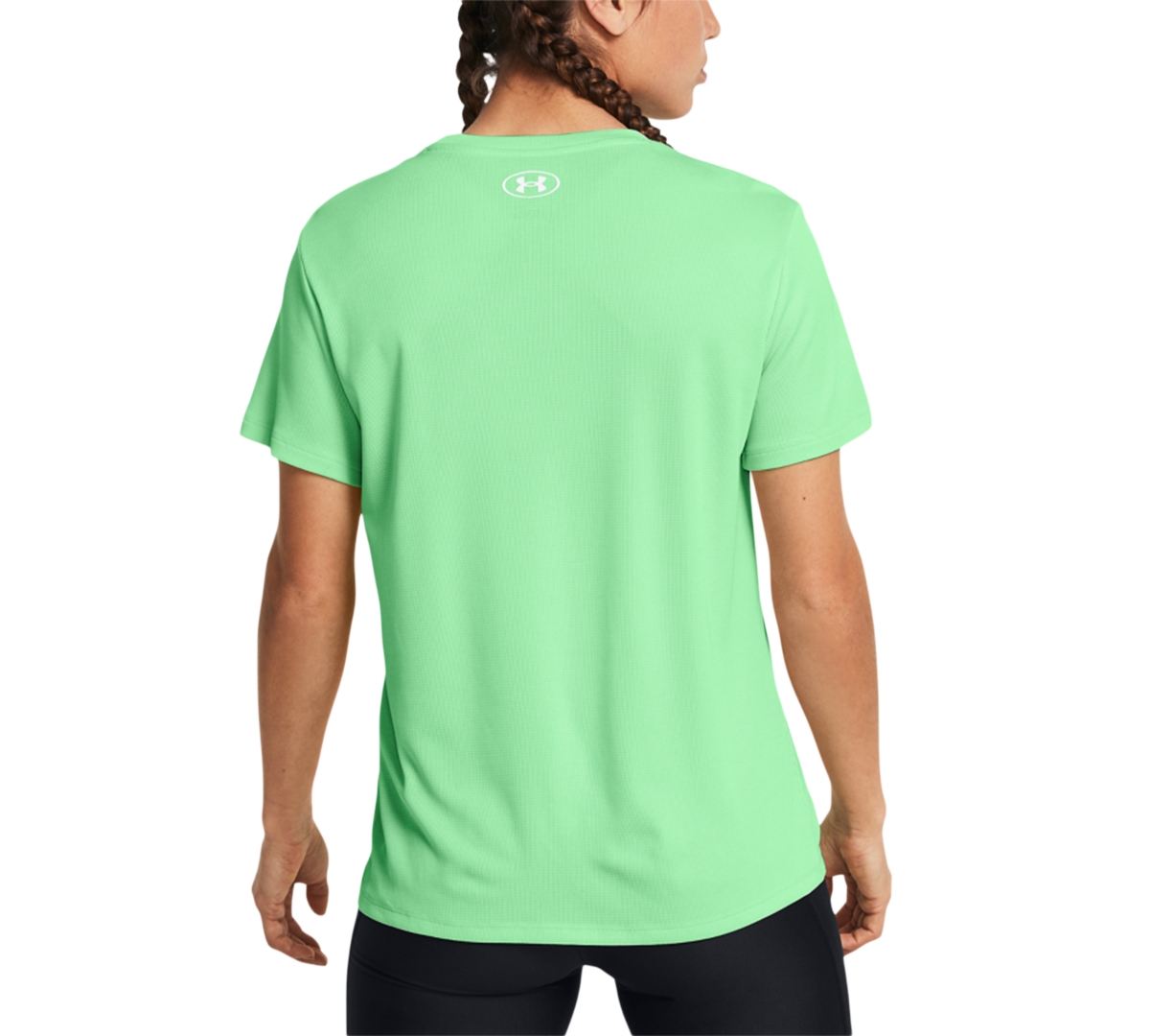 Under Armour Women's Tech Textured Short-Sleeve T-Shirt -White