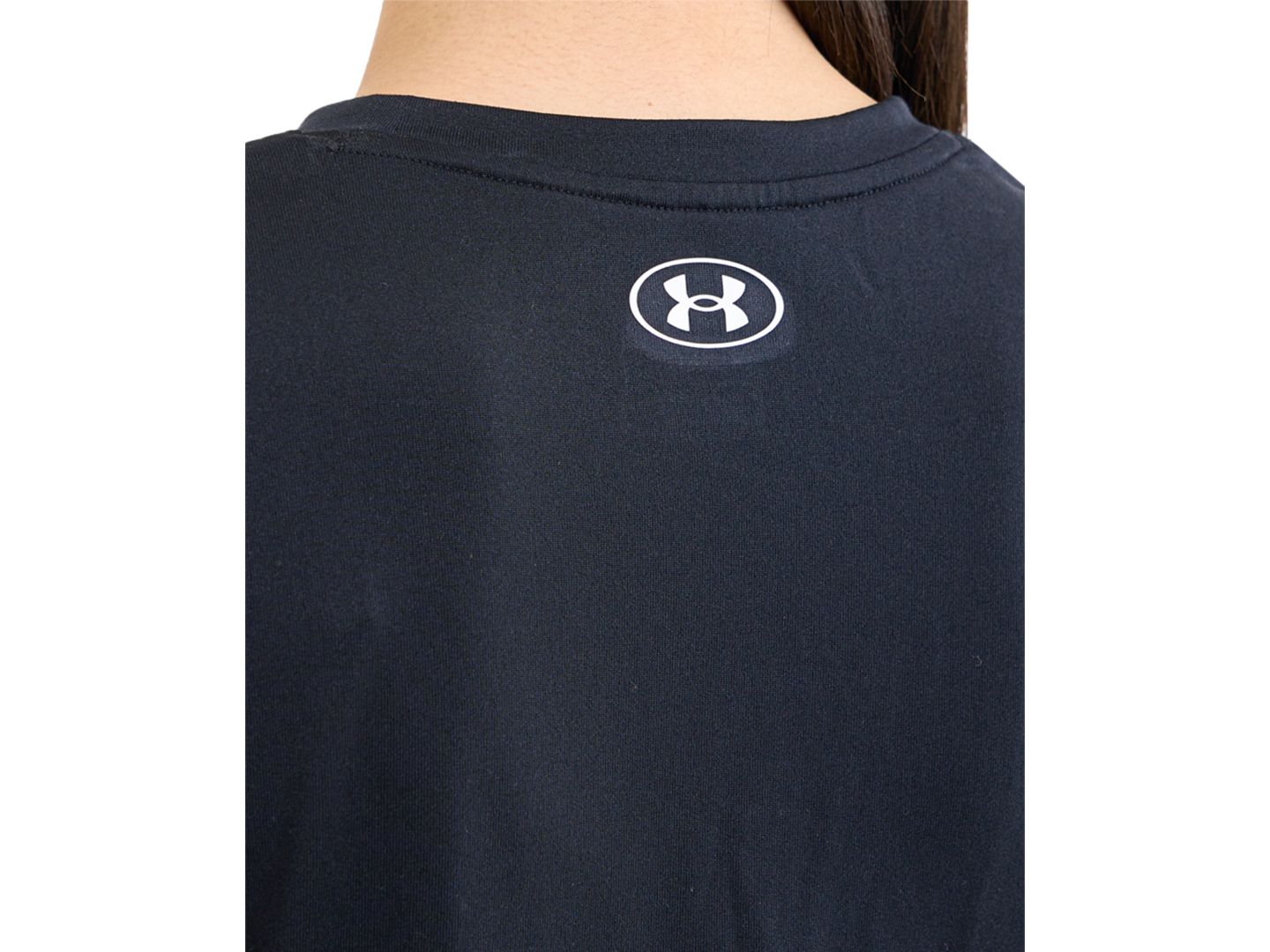 Женская футболка Under Armour UA Tech Short-Sleeve T-Shirt, цвет: Чёрный — фото 4