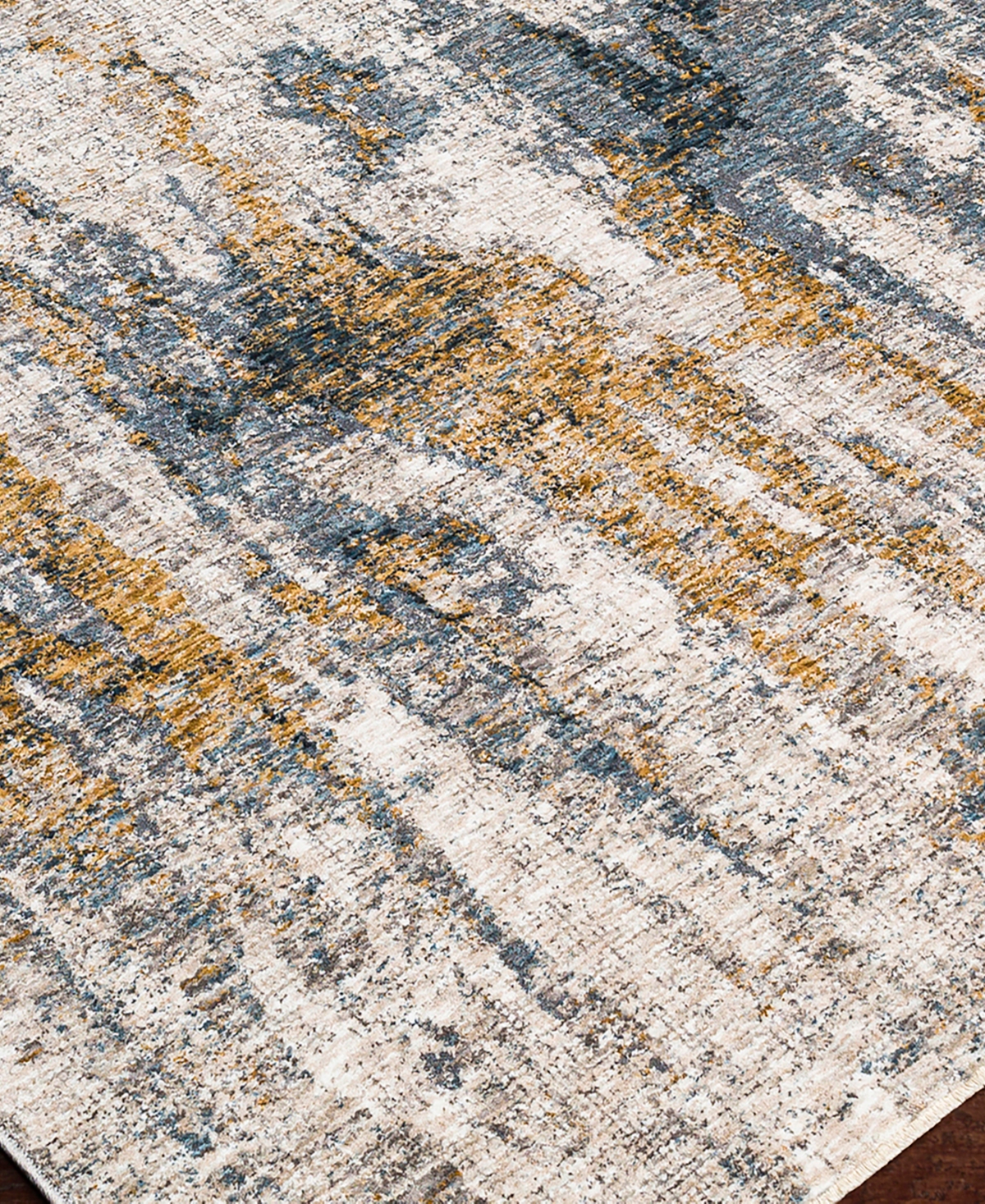 Surya Cardiff Cdf-2306 2'7x4' Area Rug In Gray- Mist