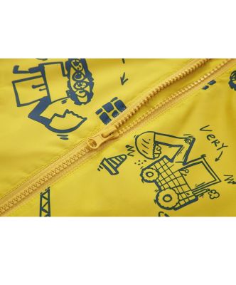 Toddler Boys Fleece Lined Windbreaker Rain Jacket