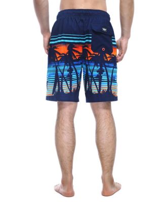 Men's 8" Mesh Lined Swim Trunks, up to Size 2XL