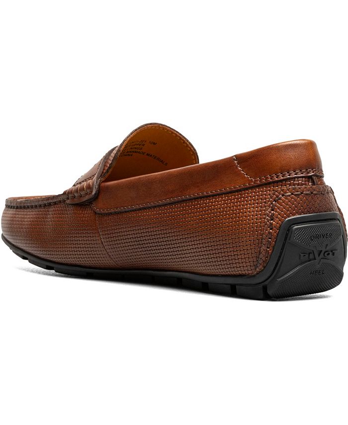 Florsheim Uomo, Motor Moc Toe Penny Driver, nero, 42 EU