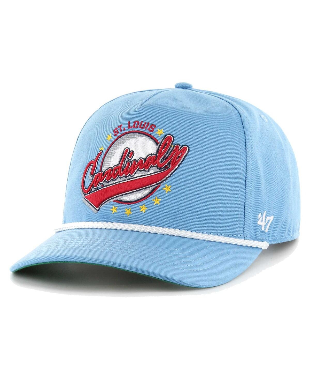Shop 47 Brand 47 Men's Light Blue St. Louis Cardinals Wax Pack Collection Premier Hitch Adjustable Hat