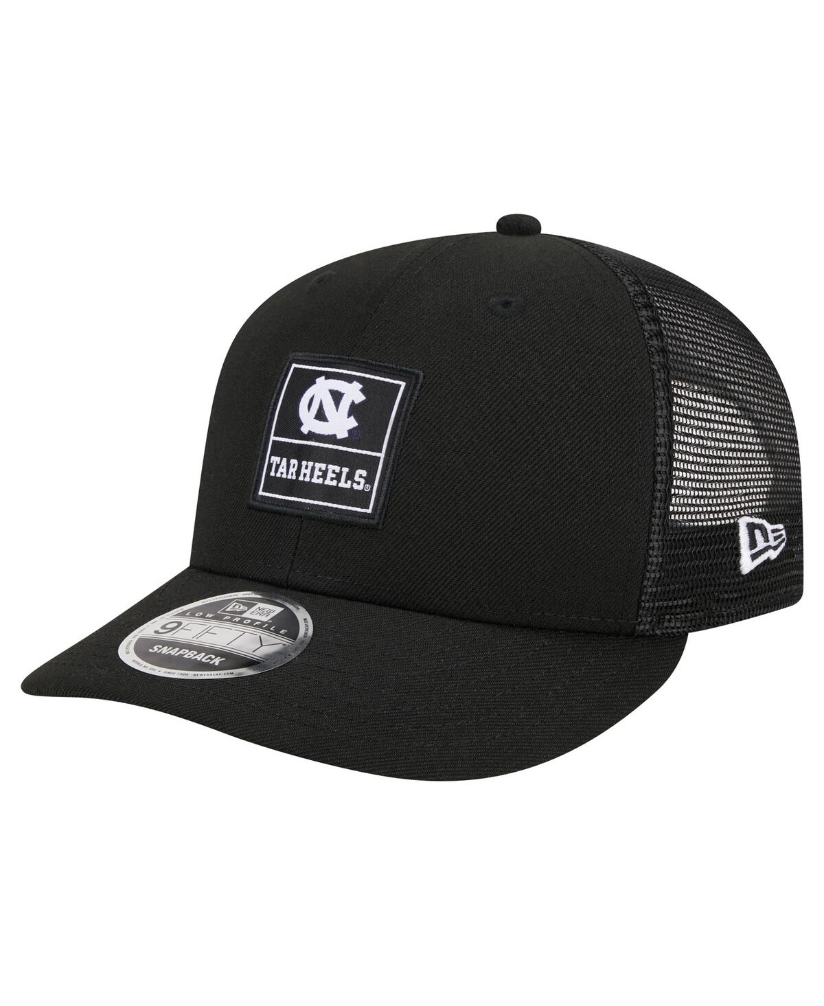 Shop New Era Men's Black North Carolina Tar Heels Labeled 9fifty Snapback Hat