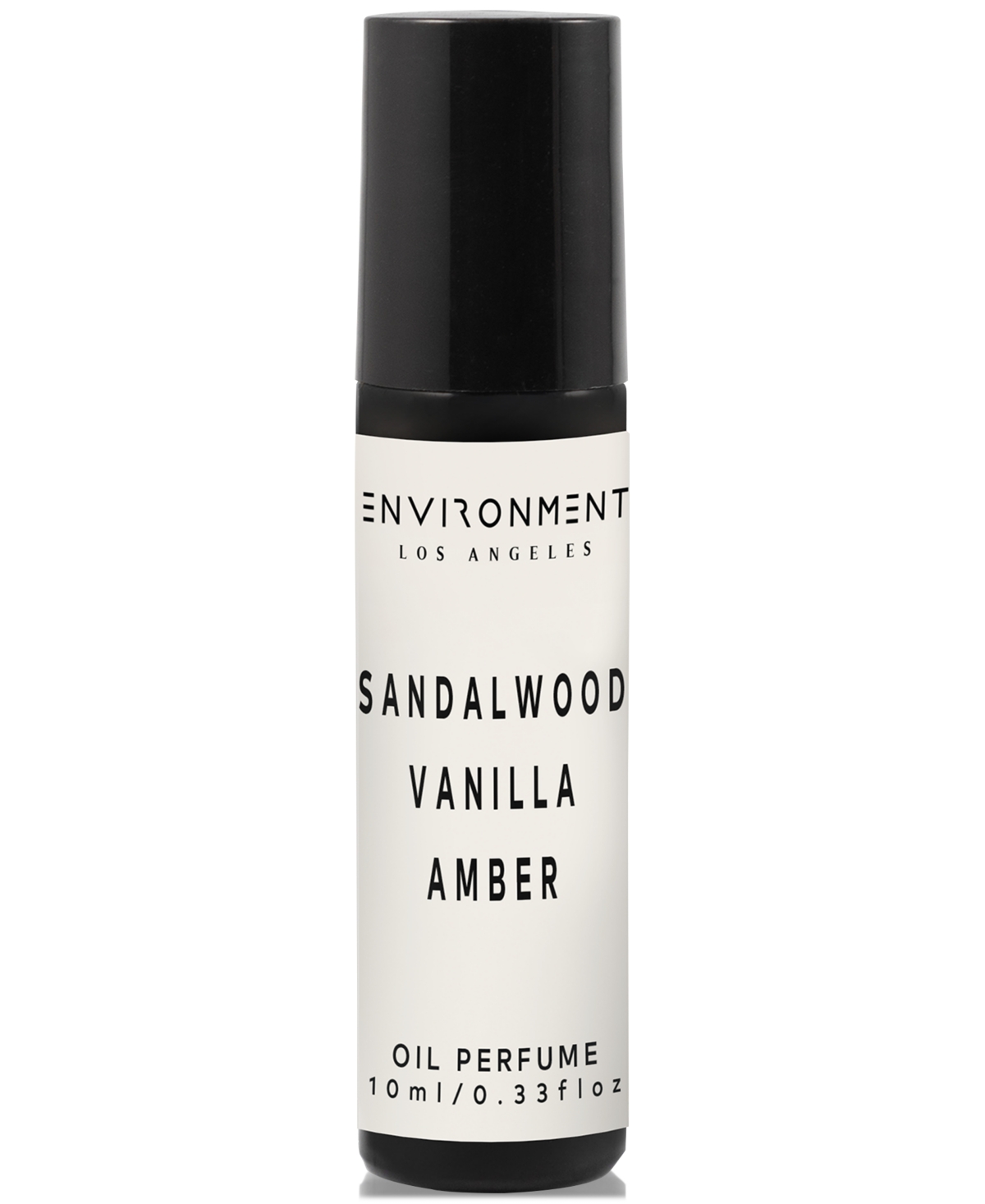 Sandalwood, Vanilla & Amber Roll-On Oil Perfume (Inspired by 5-Star Luxury Hotels), 0.33 oz.