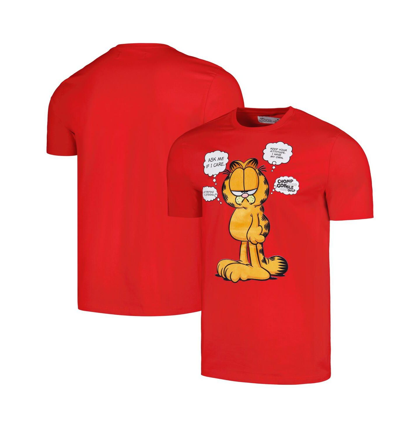 Футболка Freeze Max Unisex Red Garfield Ask Me If I Care — фото 1