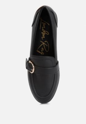 Women's Sheboss Buckle Detail Loafers
