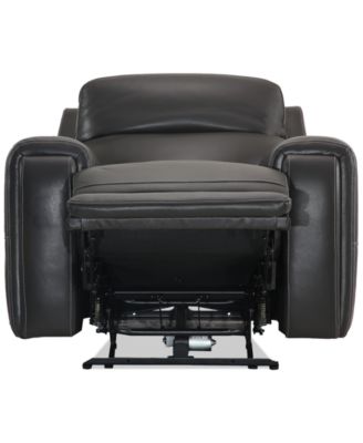 Varsani 40&amp;quot; Zero Gravity Leather Recliner, Created for Macy&#39;s