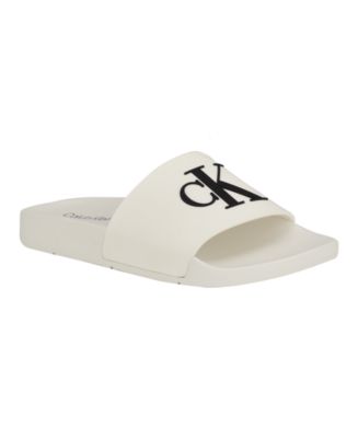 Calvin Klein Women's Arin Logo Beach Slide Sandals Macy's