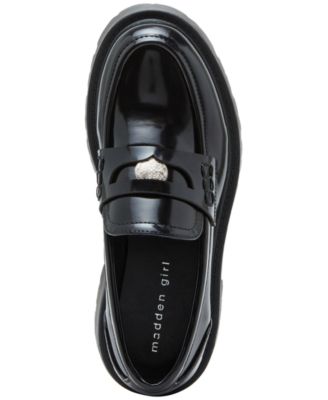Calistaa Platform Lug Sole Penny Loafers