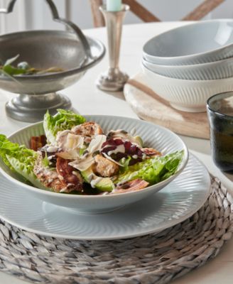 Denby Porcelain Arc Collection Pasta Bowls, Set of 4 - Macy's