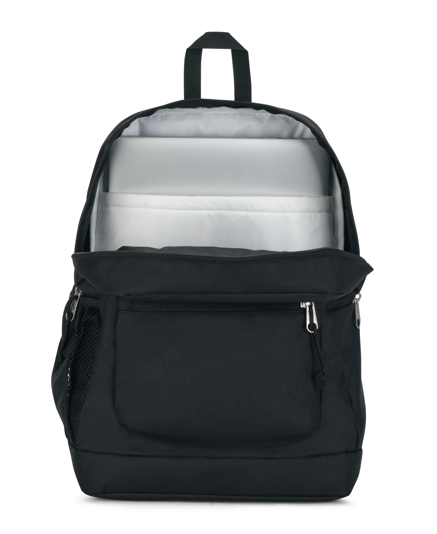 Рюкзак JanSport Cross Town Plus Medium, цвет: Чёрный — фото 3